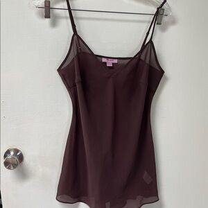Monsoon Rich Brown Camisole